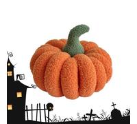Pumpkin Pillow Plush, Halloween Decorative Cushion, Realistic Soft Throw Accent, Cozy Seasonal Home Decor, Plush Fall Decoration Piece for Living Room, Bedroom, Porch, Apartment, Indoor, Autumn