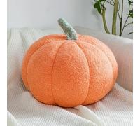 Pumpkin Pillows for Couch - Ultra-Plush Halloween & Fall Throw Pillows Decor, 3D Fluffy Jack O Lantern Pillow , Autumn Thanksgiving, Farmhouse Bedroom Decorations (#3,M)