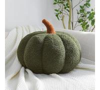 Pumpkin Pillows for Couch - Ultra-Plush Halloween & Fall Throw Pillows Decor, 3D Fluffy Jack O Lantern Pillow , Autumn Thanksgiving, Farmhouse Bedroom Decorations (#6,L)