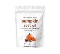 Pumpkin seed oil soft capsule, Pumpkin seed oil and saw palm soft capsule