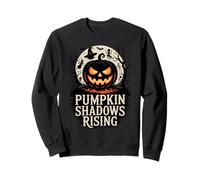 Pumpkin Shadows Rising Funny Forests Spooky Halloween Sudadera