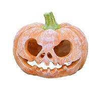 Pumpkin Shaped Fish 0ut - Figura de calabaza de peces | Halloween Acuario Pumpkin Figura | Resin Fish Tank Statue Reptil Shelter | Fish Shelter Pumpkin Aquarium Ornaments For Halloween Fish Tan