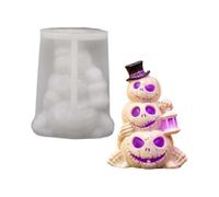 Pumpkin Silicone - Mold 3D 3-layer Silicone Decoration With Top Hats