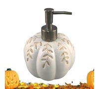 Pumpkin Soap Dispenser Kitchen | Funny Refillable Ceramic | Halloween Dish Soap Dispenser | for Halloween Thanksgiving Harvest Festival Kitchen Shower Restroom Farmhouse