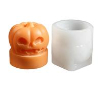Pumpkin Soap Mold - 3D Casting Mould, Halloween Craft Decoration Maker