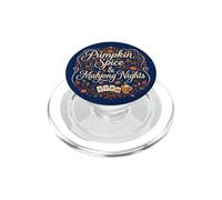 Pumpkin Spice and Mahjong Nights Fall Autumn Season PopSockets PopGrip para MagSafe