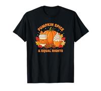 Pumpkin Spice e Igualdad de Derechos - Feminismo Liberal Camiseta