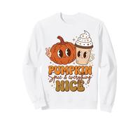 Pumpkin Spice Everything Nice Autumn Peace Sign Sudadera