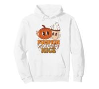 Pumpkin Spice Everything Nice Autumn Peace Sign Sudadera con Capucha