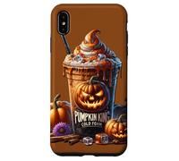 Pumpkin Spice Halloween Coffee For Men Spooky Pumpkin King Carcasa para iPhone XS MAX