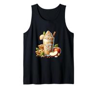 Pumpkin Spice Latte and Apple Pie Decor For Women Hello Fall Camiseta sin Mangas