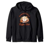 Pumpkin Spice Latte Coffee Club Otoño Temporada Otoño Sudadera con Capucha