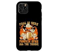 Pumpkin Spice Latte Mug Graphic Cute Autumn GNOME For Fall Carcasa para iPhone 11 Pro