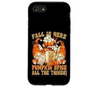 Pumpkin Spice Latte Mug Graphic Cute Autumn GNOME For Fall Carcasa para iPhone SE (2020) / 7/8