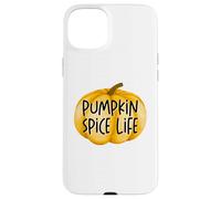 Pumpkin Spice Life Otoño Otoño Cottagecore Café Latte Carcasa para iPhone 15 Plus