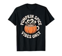 Pumpkin Spice Vibes Only Otoño Pumpkin Spice Camiseta