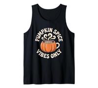 Pumpkin Spice Vibes Only Otoño Pumpkin Spice Camiseta sin Mangas