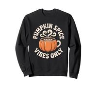 Pumpkin Spice Vibes Only Otoño Pumpkin Spice Sudadera