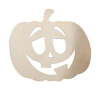 Pumpkin Wooden Crafts To Paint, Wooden Pumpkin Cutouts, Halloween Pumpkin Craft, Wall Tree Window Ornament, Halloween Thanksgiving Party Craft Supplies, Seasonal Decor For Living Room, Farmhouse