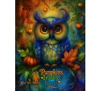 Pumpkins, Leaves & Owls