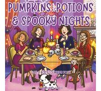 Pumpkins, Potions & Spooky Nights - Cute & Cozy Coloring Book: Relax & Unwind with 50 Bold & Easy Halloween Scenes, Witchy Fun, Haunted Houses, ... Pets for Adults & Teens (Love Yourself First)