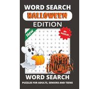 Pumpkins & Puzzles: Halloween Word Search: Brain-Boosting Puzzles for Reading & Vocabulary • Solutions Included and more | 6x9 inches, 110 pages | 50+ Puzzles... Fall-Themed, Stress-Relief Puzzles