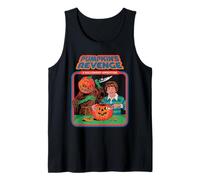 Pumpkins Revenge Halloween Sarcastic Retro Funny Adult Humor Camiseta sin Mangas