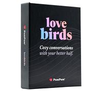 PumPum® Lovebirds - Juego de Cartas de Conversación Íntima para Parejas con 110 Preguntas - Versión en Inglés