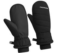 pumpumlia 1 par de guantes aislados impermeables de invierno para deportes al aire libre, guantes de esquí para deportes al aire libre y actividades de nieve, guantes de esquí con correa ajustable
