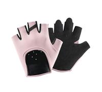 pumpumlia 1 par de guantes de entrenamiento con pesas protectores de palma de silicona antideslizante para entrenamiento de cinco dedos para ciclismo, fitness, ejercicio, culturismo