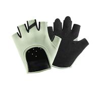 pumpumlia 1 par de guantes de entrenamiento con pesas protectores de palma de silicona antideslizante para entrenamiento de cinco dedos para ciclismo, fitness, ejercicio, culturismo