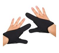 pumpumlia 1 par de guantes de pesca prácticos de neopreno transpirable de 2 dedos para mayor comodidad, corte de 2 dedos para herramientas fáciles, operaciones seguras, protector de dedos de pesca