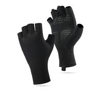 pumpumlia 1 par de guantes de protección solar sin dedos, transpirables, guantes de ciclismo, conducción, para actividades al aire libre, protección solar
