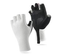pumpumlia 1 par de guantes de protección solar sin dedos, transpirables, guantes de ciclismo, conducción, para actividades al aire libre, protección solar