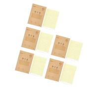 pumpumlia 10 cuadernos de tamaño portátil de 5.82 x 8.26 pulgadas, 20 hojas cada uno con cuadrícula para estudiantes, práctica de escritura a mano, libro de ejercicios de escritura a mano para niños