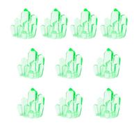 pumpumlia 10 piezas de plantas de acuarios, peceras, miniaturas, adornos para acuarios, decoración para peceras y decoración de jardín
