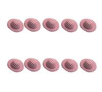pumpumlia 10 sombreros de tela suave sin terminar de 5,8 cm, sombreros sin pintar para niños y adultos, hechos a mano, accesorios de costura, compatible con tipo de sombrero