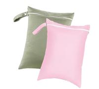 pumpumlia 2 bolsas de almacenamiento multifuncionales con asa para yoga, gimnasio, bolsa de lavandería, bolsa de pañales reutilizable, a