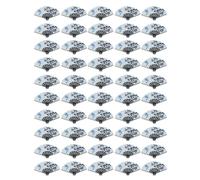 pumpumlia 50 piezas de colgantes transparentes de bambú chino vintage para hacer joyas hechas a mano horquillas accesorios