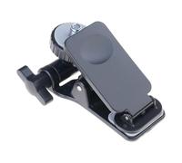 pumpumlia Abrazadera de clip para trípode para cámara con giro de 360 grados, accesorios de fotografía, adaptador de montaje de trípode de tornillo de 1/4 pulgadas, soporte para teléfono móvil
