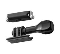 pumpumlia Adaptador profesional de liberación rápida para cámara, diseño de bloqueo, rodamiento de carga superior TriClaw de 5 kg, soporte de 1/4 para viajes, placa de liberación rápida