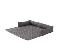 pumpumlia Alfombrilla de dormir portátil para mascotas, cómoda manta gruesa para perros y gatos, alfombrilla rectangular para proteger muebles, sofá para mascotas