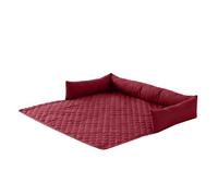pumpumlia Alfombrilla de dormir portátil para mascotas, cómoda manta gruesa para perros y gatos, alfombrilla rectangular para proteger muebles, sofá para mascotas