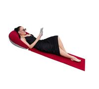 pumpumlia Alfombrilla de playa inflable suave y portátil, cojines de respaldo para silla, cama de aire, colchón de viaje para piscinas, fiestas, accesorios de playa, colchón de viaje