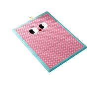 pumpumlia Alfombrilla de refrigeración suave y cómoda para mascotas, diseño impermeable, relleno de algodón PP, parte inferior antideslizante, almohadilla de dormir para uso en interiores y exteriores