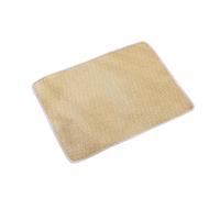 pumpumlia Alfombrilla de refrigeración transpirable tejida de ratán para perros y gatos, cómodos cojines de cama con tamaño opcional, almohadilla de refrigeración de ratán fácil de limpiar