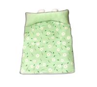 pumpumlia Alfombrilla refrescante para mascotas para perros y gatos, antideslizante, ropa de cama de seda helada, almohadilla de cama para mascotas pequeñas, camas de descanso para perros y gatos