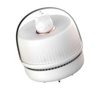pumpumlia Aspiradora portátil USB para escritorio, aspiradora de dibujos animados para limpiar migas, aspiradora portátil
