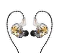 pumpumlia Auriculares intrauditivos de cable de 3,5 mm con cable desmontable de 2 pines y mejora los graves para escuchar inmersivamente graves en el oído, auriculares pesados