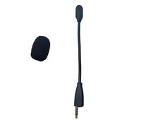 pumpumlia Auriculares para juegos con micrófono desmontable para MMX100 MMX150, micrófono de auriculares para micrófono de juegos de música inmersiva